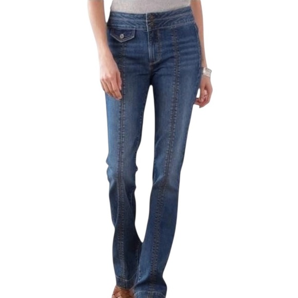 Driftwood‎ Kelly Front Seam Bootcut Jeans Size 29 - Picture 1 of 10
